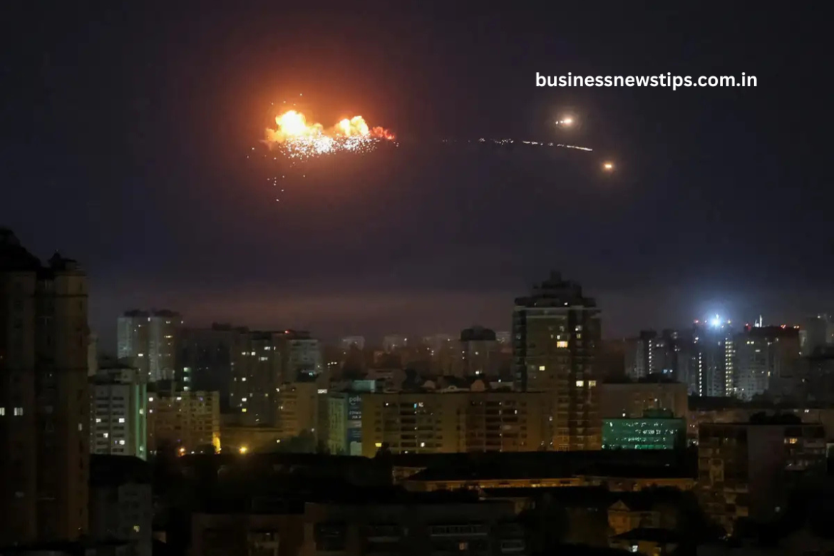Drone, missile strike on Kyiv kills 9, injures over 70