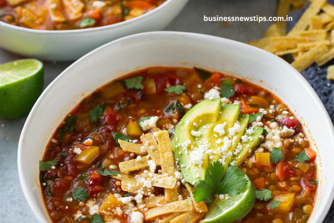 Delicious Mexican-Style Lentil Soup Recipe