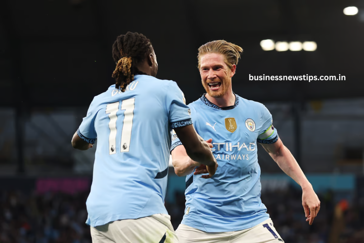 De Bruyne Strike Keeps Man City UCL Hopes Alive vs Wolves